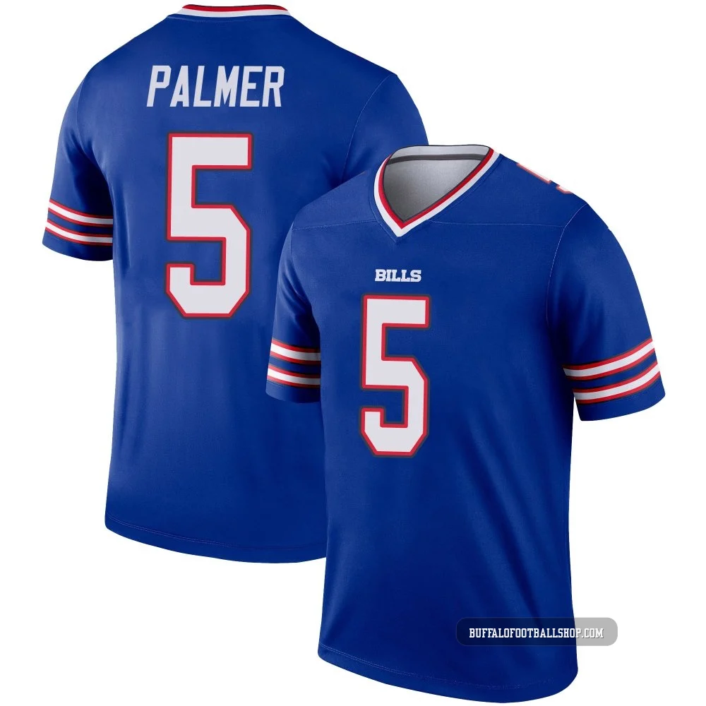 Joshua Palmer ＃5 Buffalo Bills Legend Royal Youth Jersey