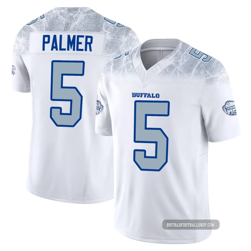 Joshua Palmer ＃5 Buffalo Bills Limited White Men's 2025 Rivalries Collection Jersey