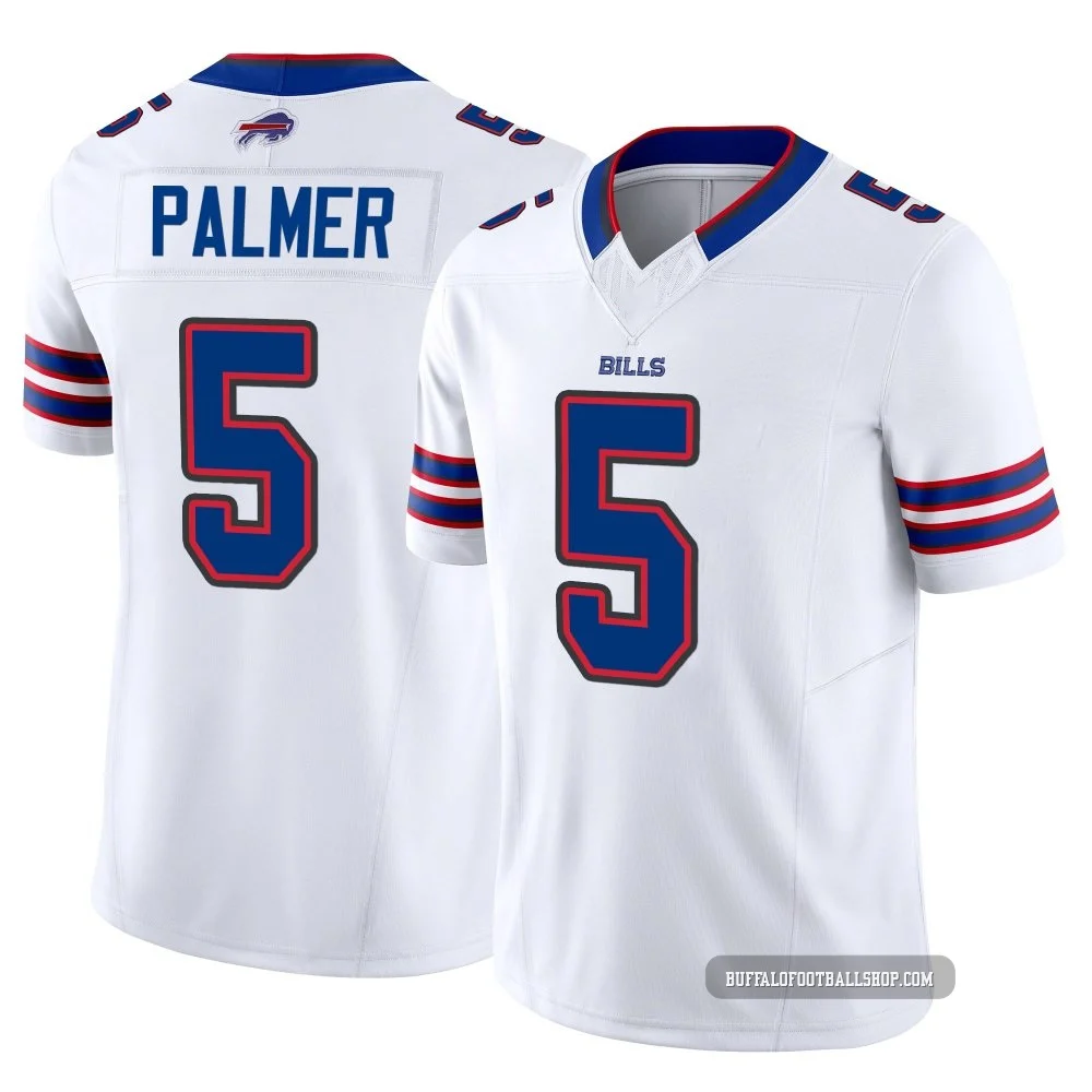 Joshua Palmer ＃5 Buffalo Bills Limited White Youth Vapor F.U.S.E. Jersey