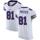 Kaden Prather ＃81 Buffalo Bills Elite White Men's Vapor Untouchable Jersey