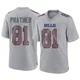 Kaden Prather ＃81 Buffalo Bills Game Gray Men's Atmosphere Fashion Jersey