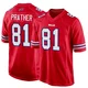 Kaden Prather ＃81 Buffalo Bills Game Red Youth Alternate Jersey