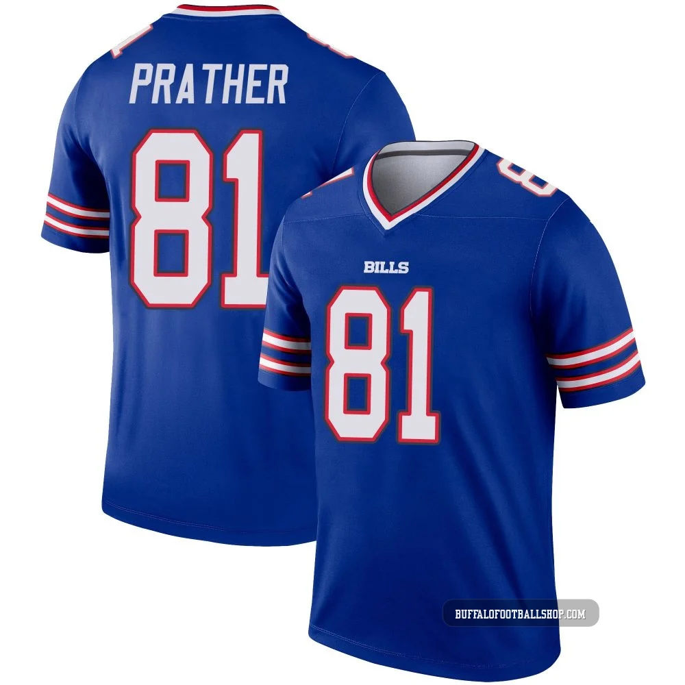 Kaden Prather ＃81 Buffalo Bills Legend Royal Youth Jersey