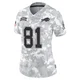 Kaden Prather ＃81 Buffalo Bills Limited Arctic Camo Women's 2024 Salute to Service Jersey