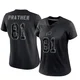 Kaden Prather ＃81 Buffalo Bills Limited Black Women's Reflective Jersey