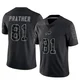 Kaden Prather ＃81 Buffalo Bills Limited Black Youth Reflective Jersey