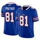 Kaden Prather ＃81 Buffalo Bills Limited Royal Youth Vapor F.U.S.E. Jersey