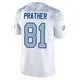 Kaden Prather ＃81 Buffalo Bills Limited White Men's 2025 Rivalries Collection Jersey