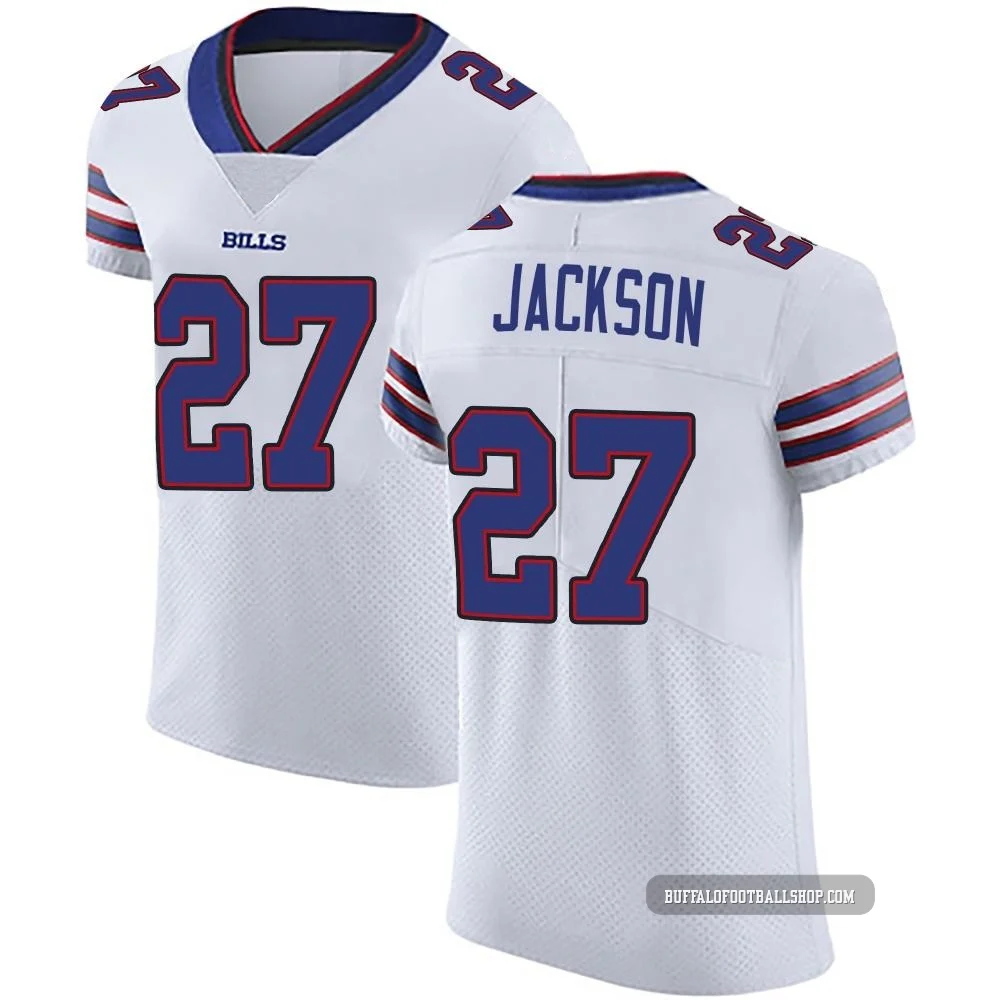 Kareem Jackson ＃27 Buffalo Bills Elite White Men's Vapor Untouchable Jersey