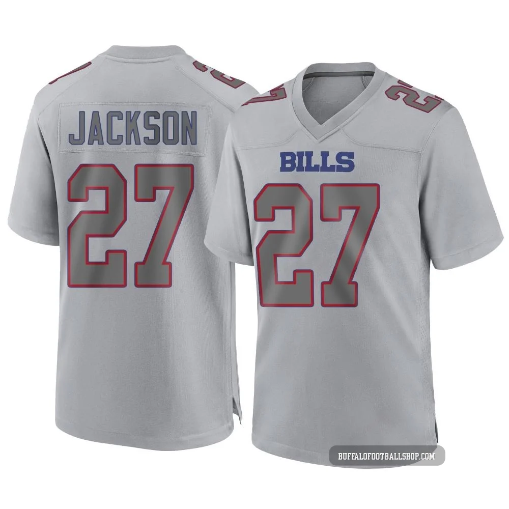 Kareem Jackson ＃27 Buffalo Bills Game Gray Youth Atmosphere Fashion Jersey