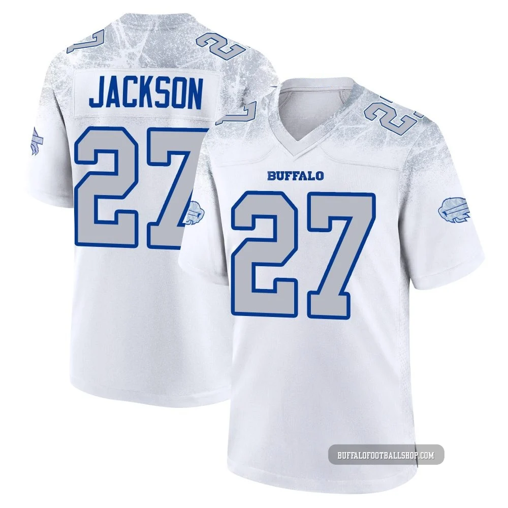 Kareem Jackson ＃27 Buffalo Bills Game White Men's 2025 Rivalries Collection Jersey