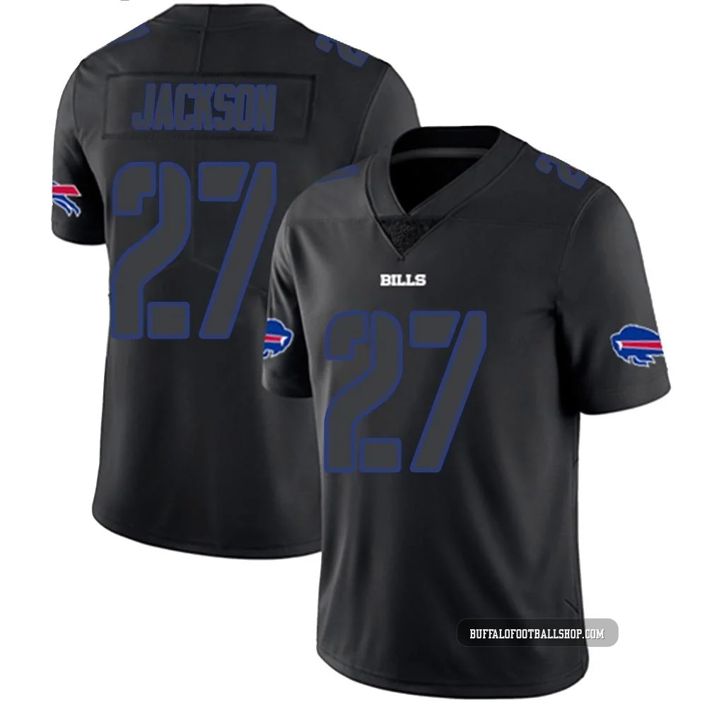 Kareem Jackson ＃27 Buffalo Bills Limited Black Impact Men's Jersey