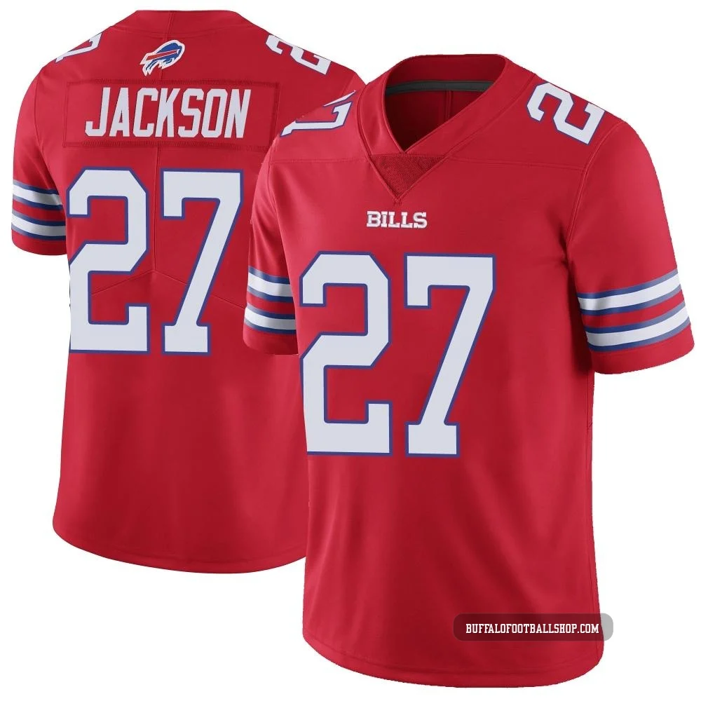 Kareem Jackson ＃27 Buffalo Bills Limited Red Men's Color Rush Vapor Untouchable Jersey