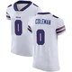 Keon Coleman ＃0 Buffalo Bills Elite White Men's Vapor Untouchable Jersey