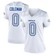 Keon Coleman ＃0 Buffalo Bills Game White Women's 2025 Rivalries Collection Jersey