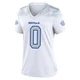 Keon Coleman ＃0 Buffalo Bills Game White Women's 2025 Rivalries Collection Jersey