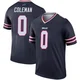 Keon Coleman ＃0 Buffalo Bills Legend Navy Men's Inverted Jersey