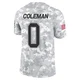 Keon Coleman ＃0 Buffalo Bills Limited Arctic Camo Men's 2024 Salute to Service Jersey