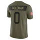 Keon Coleman ＃0 Buffalo Bills Limited Olive Youth 2025 Salute to Service Jersey