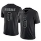 Kody Huisman ＃0 Buffalo Bills Limited Black Youth Reflective Jersey