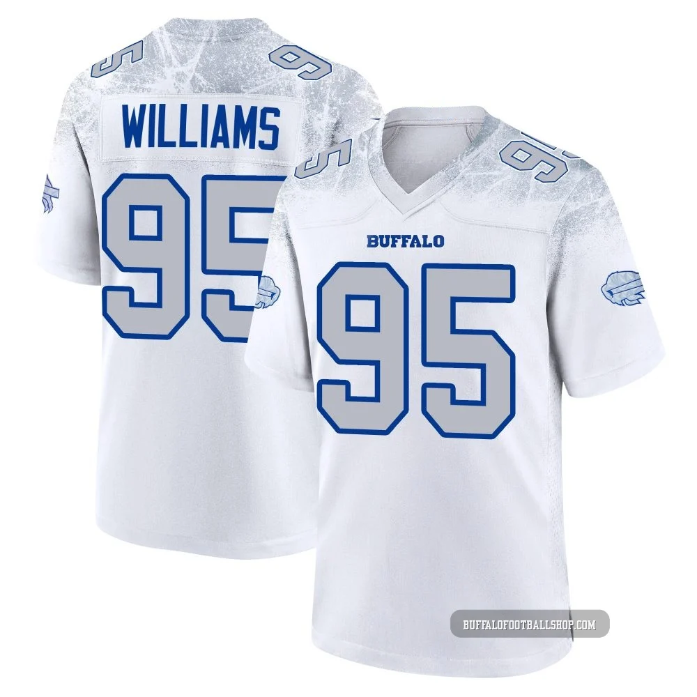 Kyle Williams ＃95 Buffalo Bills Game White Men's 2025 Rivalries Collection Jersey