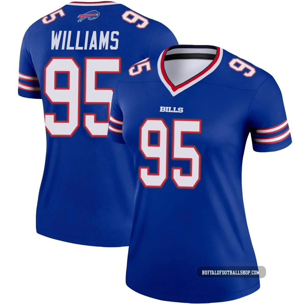 Kyle Williams ＃95 Buffalo Bills Legend Royal Women's Jersey