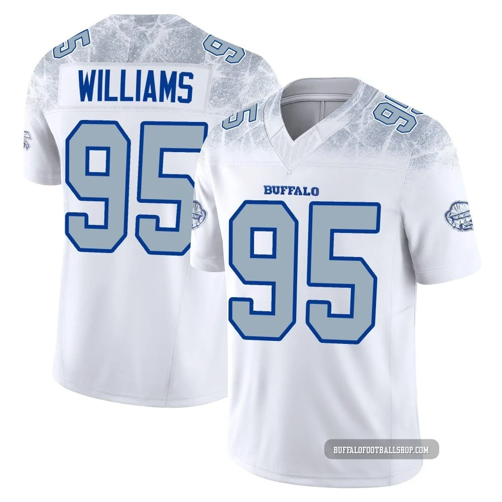Kyle Williams ＃95 Buffalo Bills Limited White Men's 2025 Rivalries Collection Jersey
