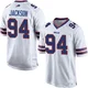 Landon Jackson ＃94 Buffalo Bills Game White Youth Jersey