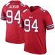 Landon Jackson ＃94 Buffalo Bills Legend Red Youth Color Rush Jersey