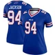 Landon Jackson ＃94 Buffalo Bills Legend Royal Women's Jersey