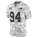 Landon Jackson ＃94 Buffalo Bills Limited Arctic Camo Youth 2024 Salute to Service Jersey