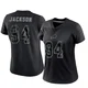Landon Jackson ＃94 Buffalo Bills Limited Black Women's Reflective Jersey