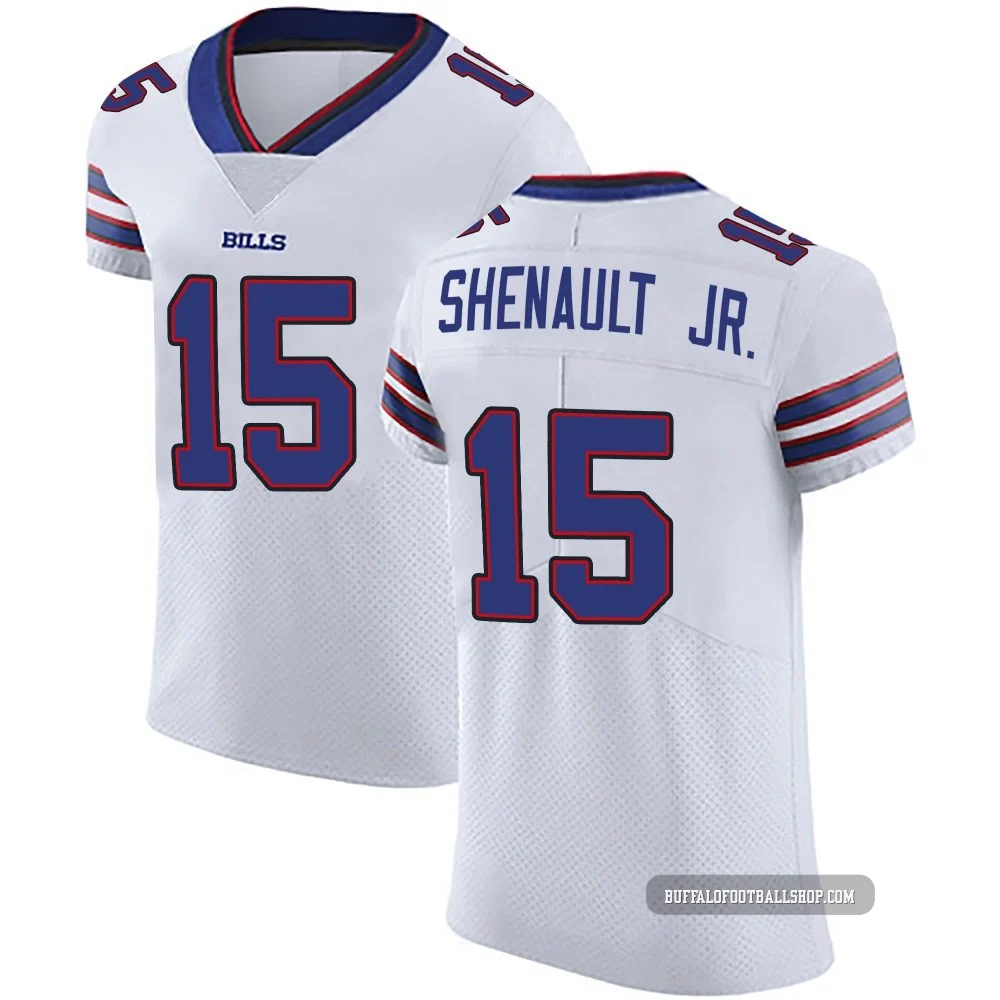 Laviska Shenault Jr. ＃15 Buffalo Bills Elite White Men's Vapor Untouchable Jersey