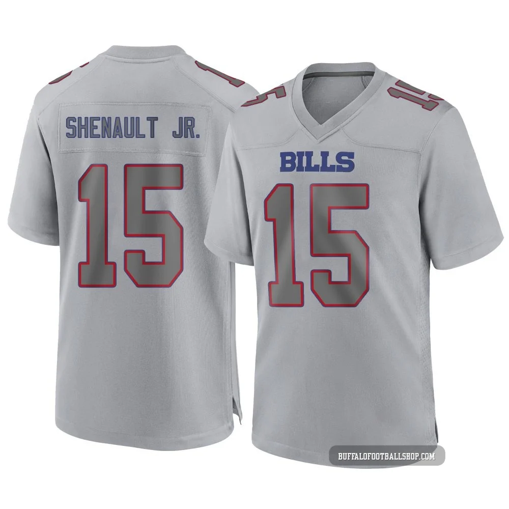 Laviska Shenault Jr. ＃15 Buffalo Bills Game Gray Men's Atmosphere Fashion Jersey
