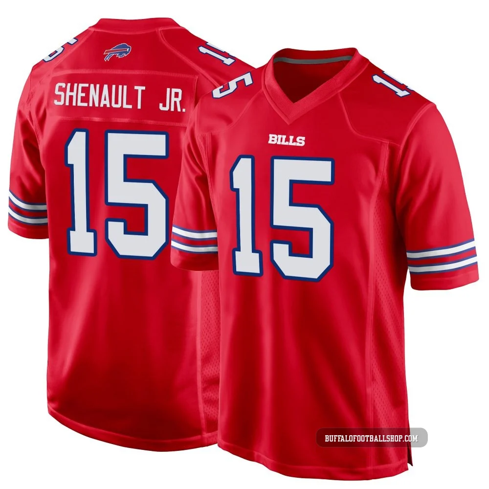 Laviska Shenault Jr. ＃15 Buffalo Bills Game Red Men's Alternate Jersey