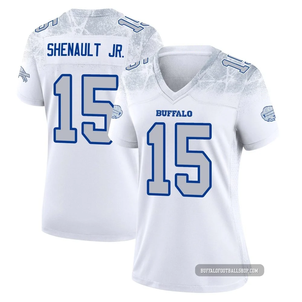 Laviska Shenault Jr. ＃15 Buffalo Bills Game White Women's 2025 Rivalries Collection Jersey