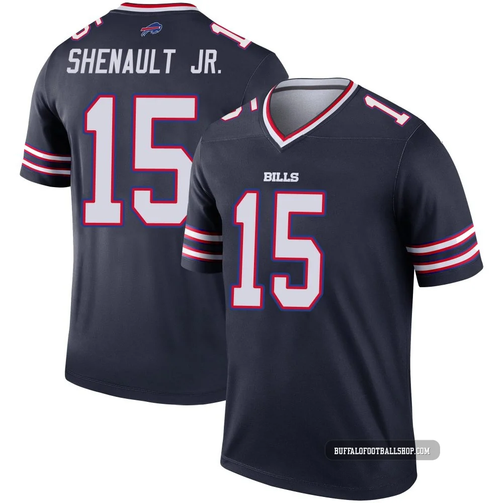 Laviska Shenault Jr. ＃15 Buffalo Bills Legend Navy Youth Inverted Jersey