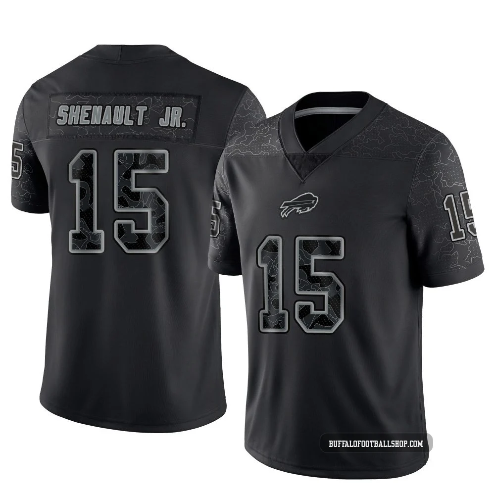Laviska Shenault Jr. ＃15 Buffalo Bills Limited Black Youth Reflective Jersey