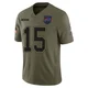 Laviska Shenault Jr. ＃15 Buffalo Bills Limited Olive Youth 2025 Salute to Service Jersey