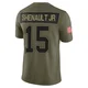 Laviska Shenault Jr. ＃15 Buffalo Bills Limited Olive Youth 2025 Salute to Service Jersey