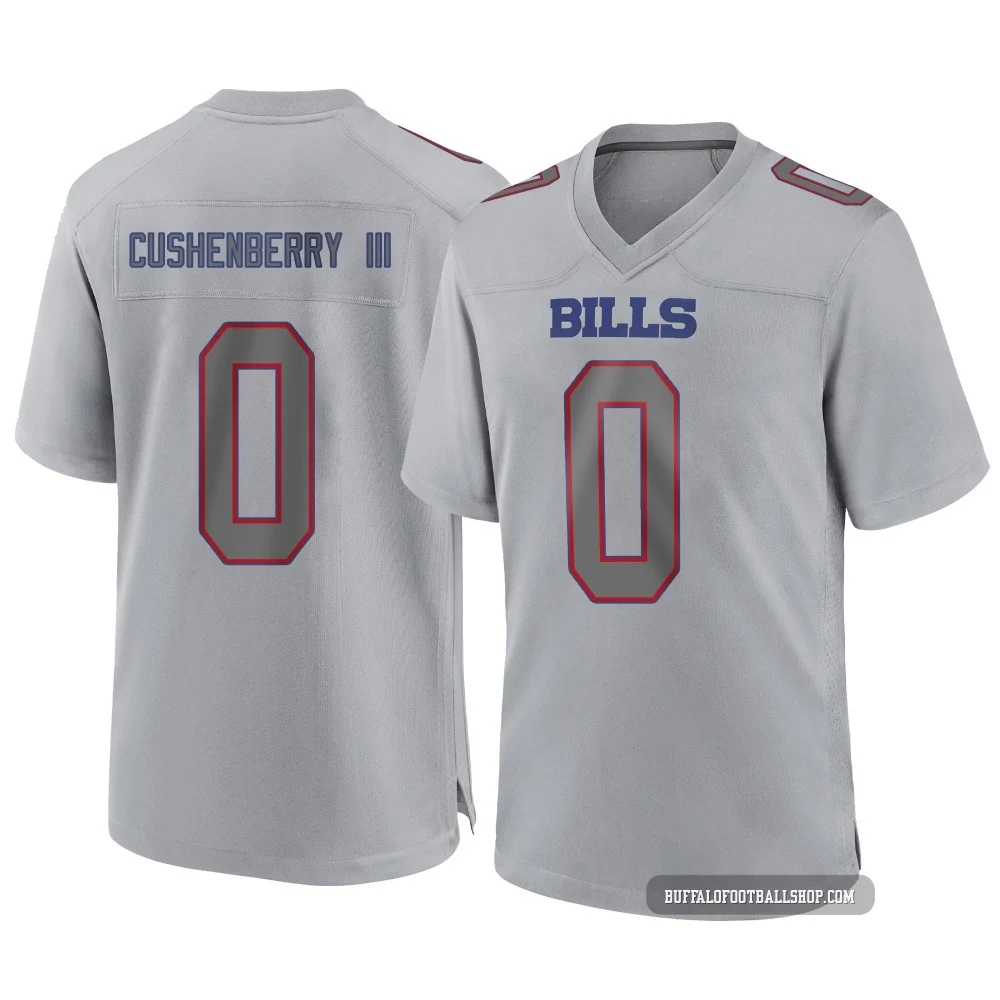 Lloyd Cushenberry III ＃0 Buffalo Bills Game Gray Men's Atmosphere Fashion Jersey