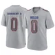 Lloyd Cushenberry III ＃0 Buffalo Bills Game Gray Men's Atmosphere Fashion Jersey