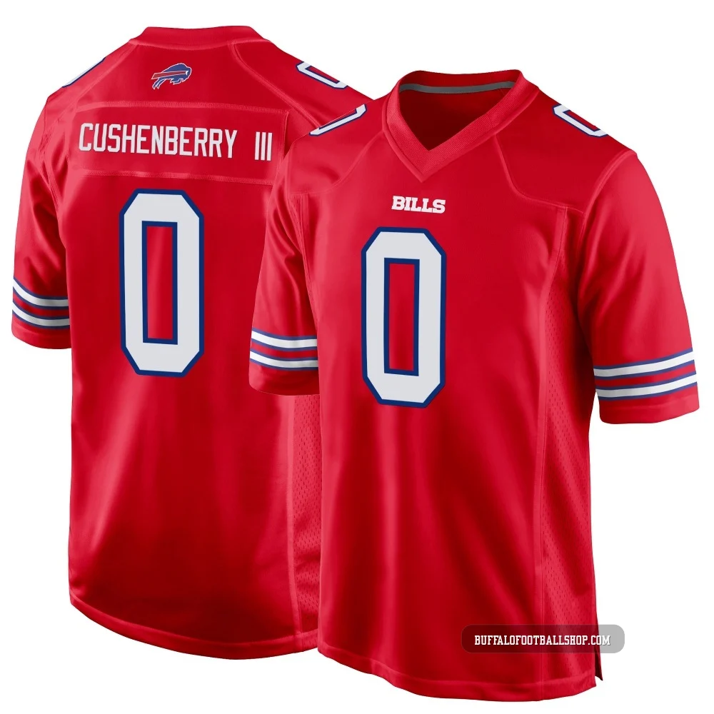 Lloyd Cushenberry III ＃0 Buffalo Bills Game Red Men's Alternate Jersey