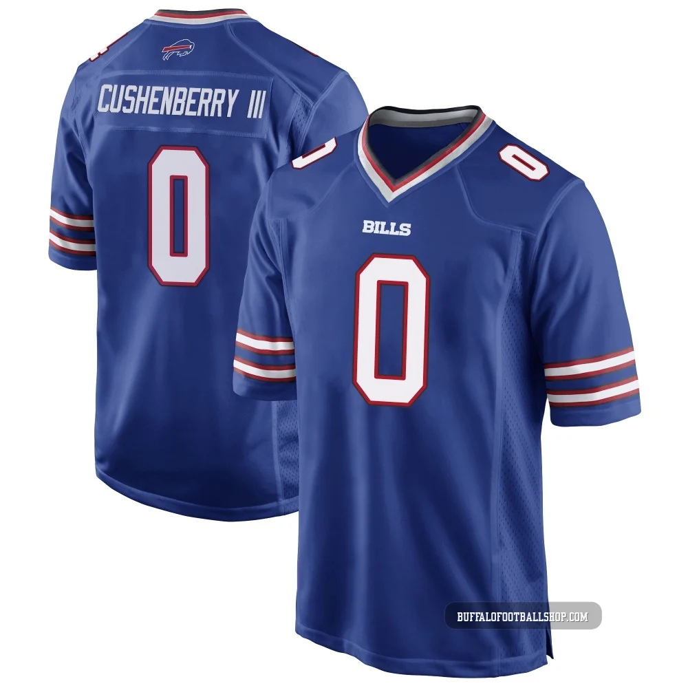 Lloyd Cushenberry III ＃0 Buffalo Bills Game Royal Blue Youth Team Color Jersey