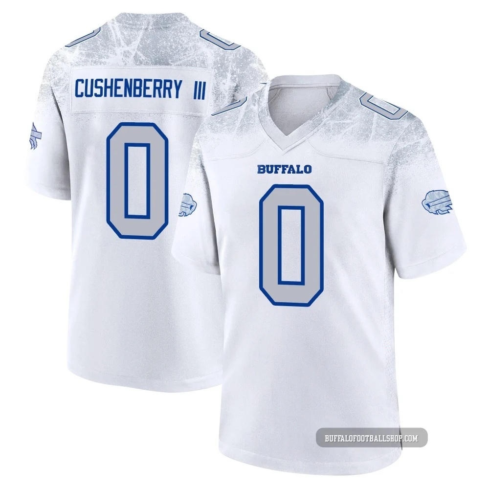 Lloyd Cushenberry III ＃0 Buffalo Bills Game White Men's 2025 Rivalries Collection Jersey