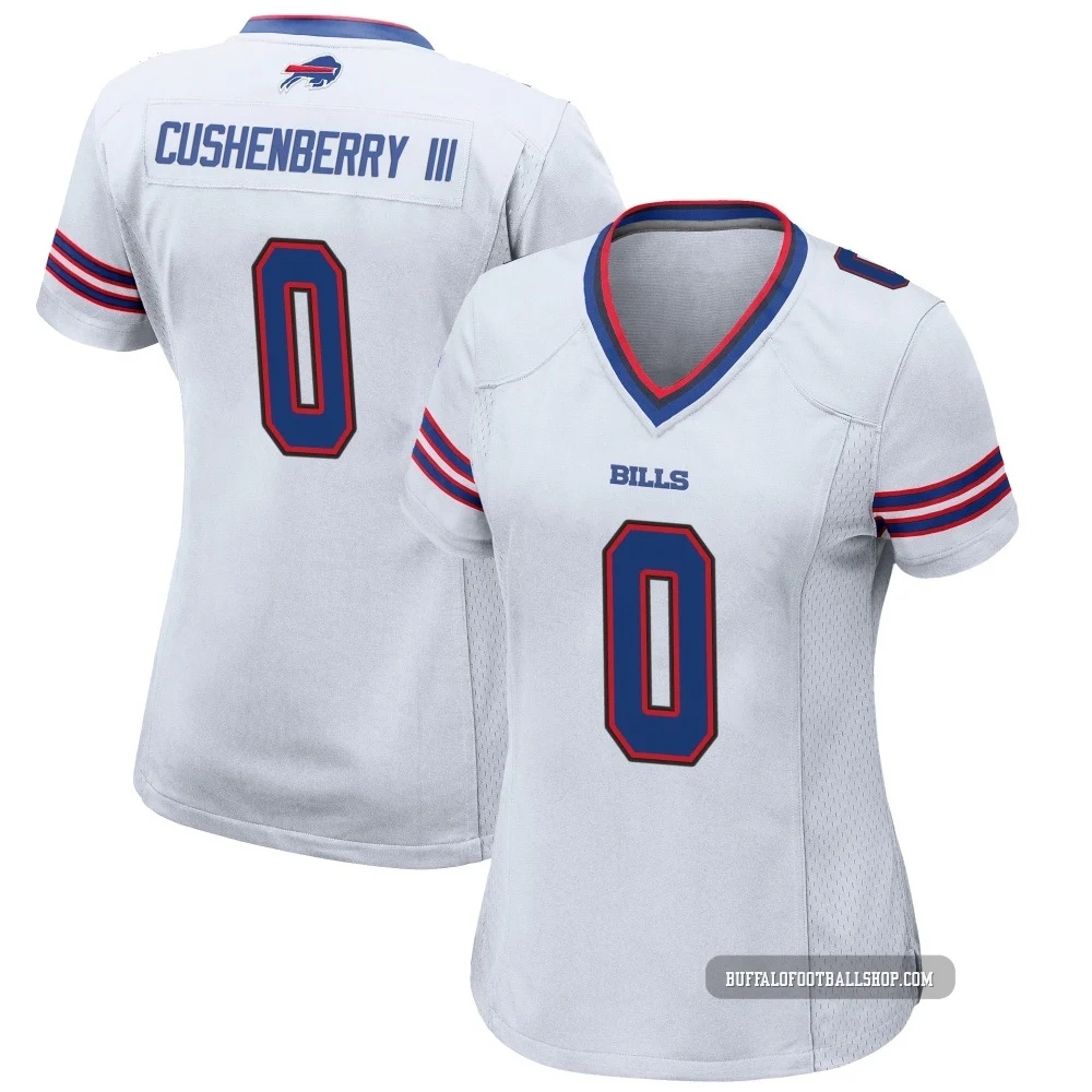 Lloyd Cushenberry III ＃0 Buffalo Bills Game White Women's Jersey