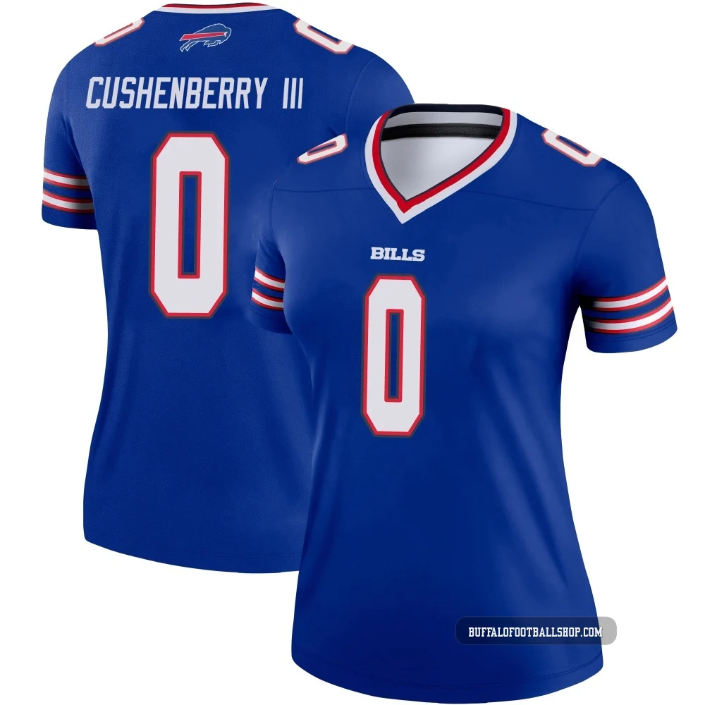 Lloyd Cushenberry III ＃0 Buffalo Bills Legend Royal Women's Jersey