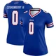 Lloyd Cushenberry III ＃0 Buffalo Bills Legend Royal Women's Jersey