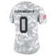 Lloyd Cushenberry III ＃0 Buffalo Bills Limited Arctic Camo Women's 2024 Salute to Service Jersey