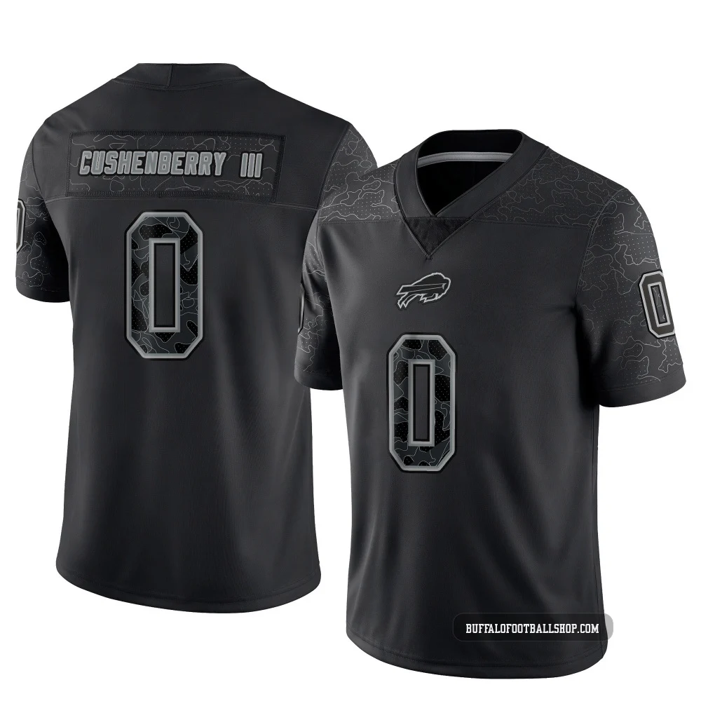 Lloyd Cushenberry III ＃0 Buffalo Bills Limited Black Youth Reflective Jersey